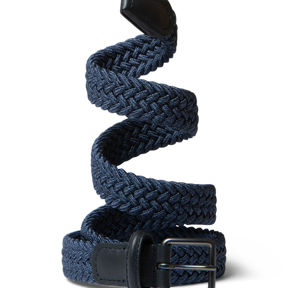 Andersons Belt Woven blue/black