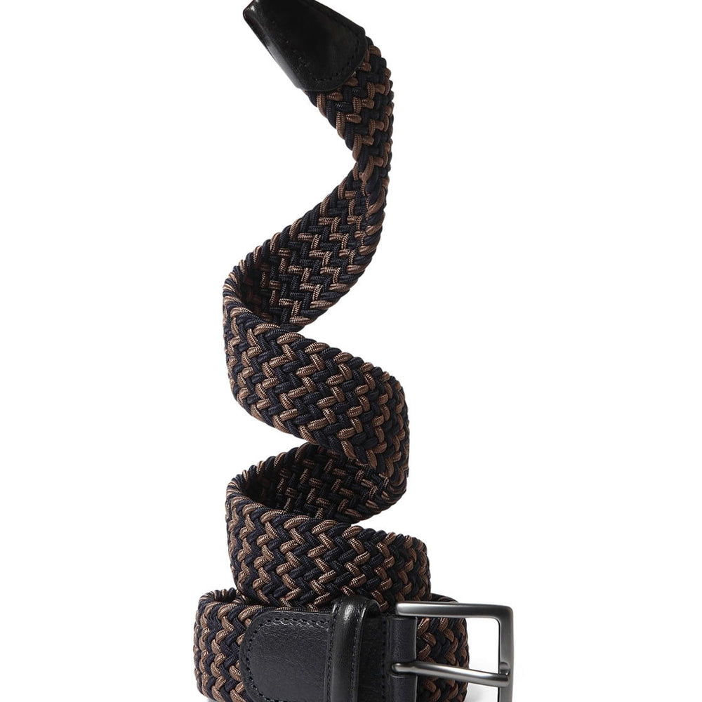Andersons Belt Woven blue/brown