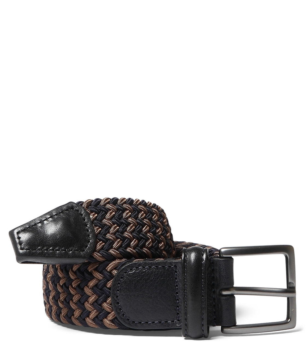 Andersons Belt Woven blue/brown