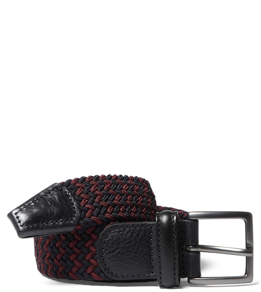 Andersons Belt Woven blue/red