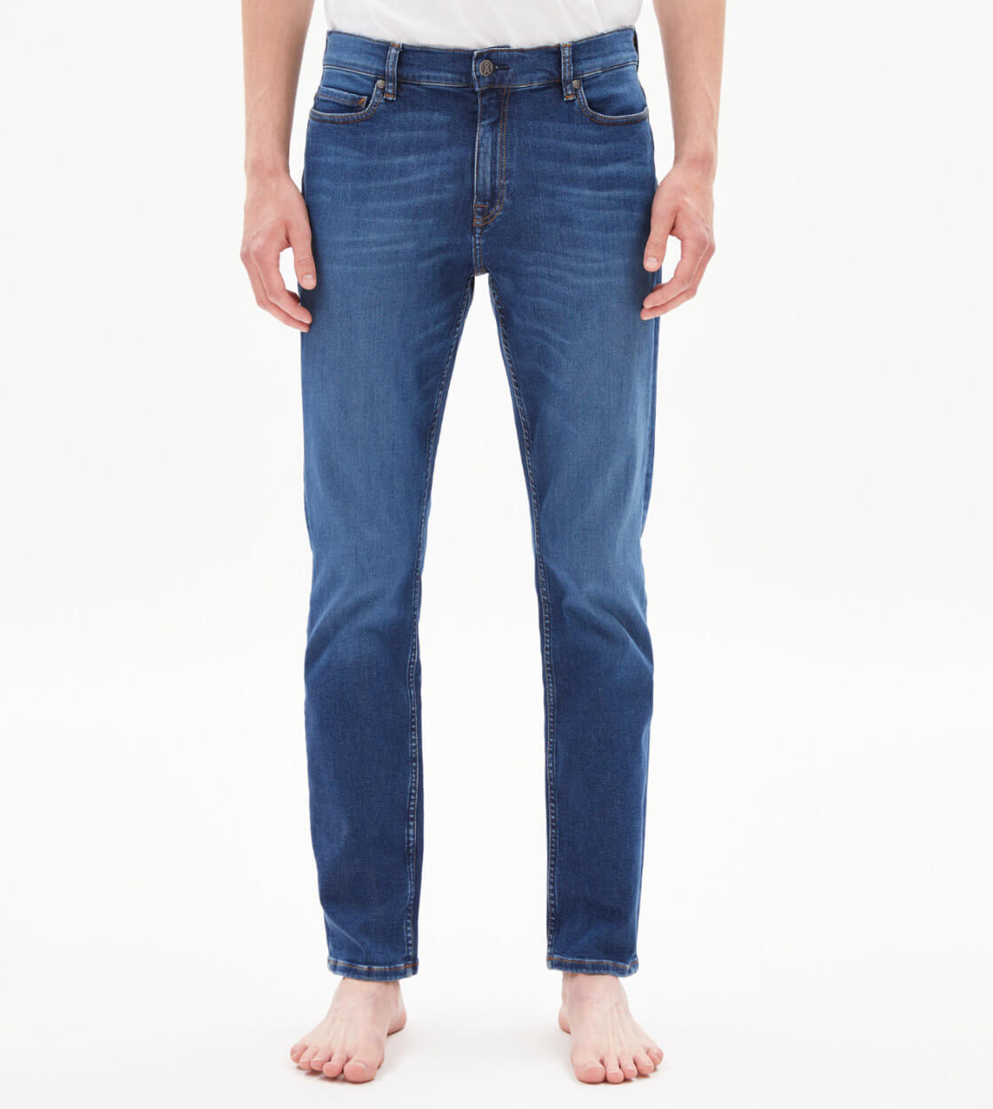 Armedangels Jeans Iaan x Stretch blue baywater