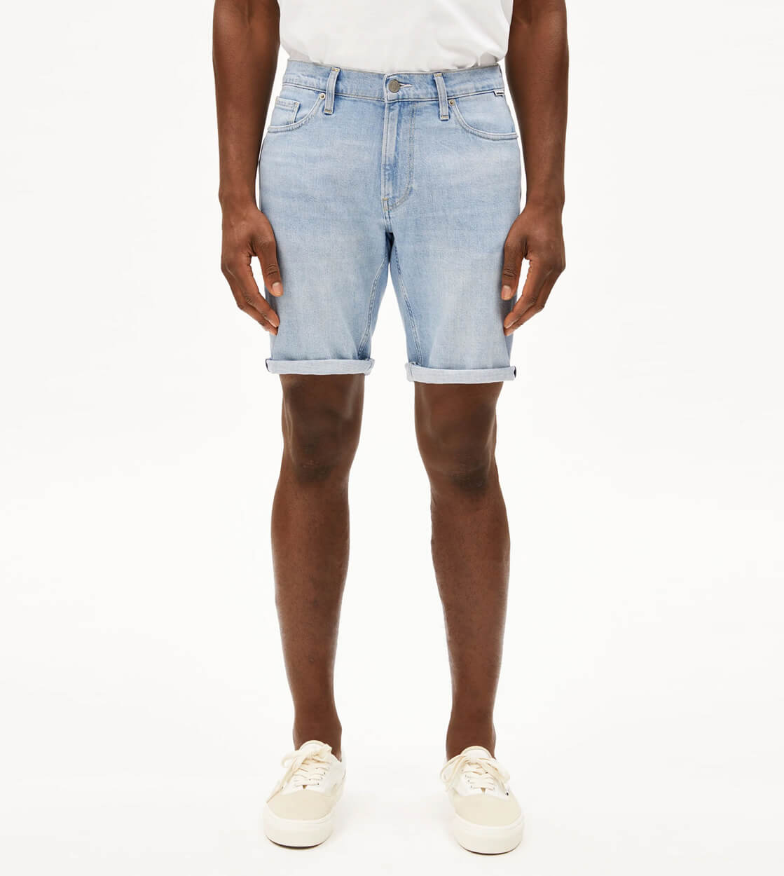 Armedangels Shorts Naailo Denim blue tethys