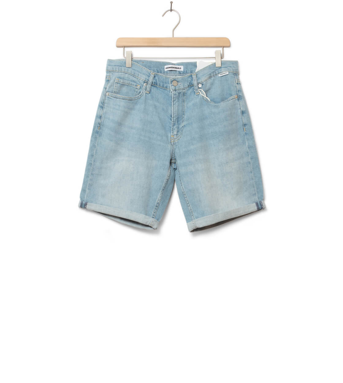 Armedangels Shorts Naailo Denim blue tethys