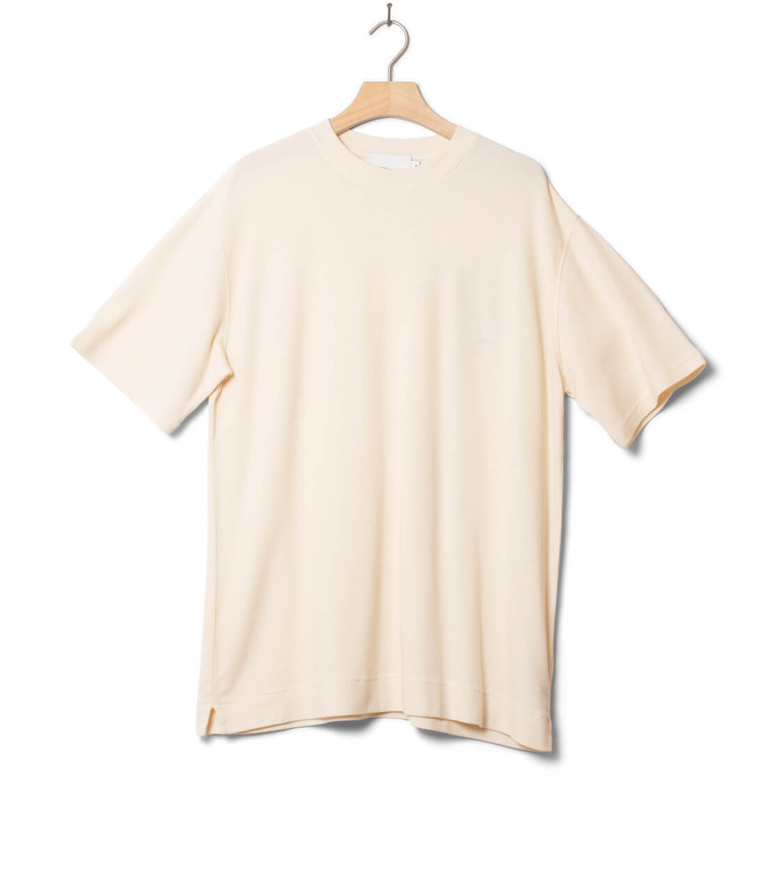 Armedangels T-Shirt Maarkos Waffle beige pure