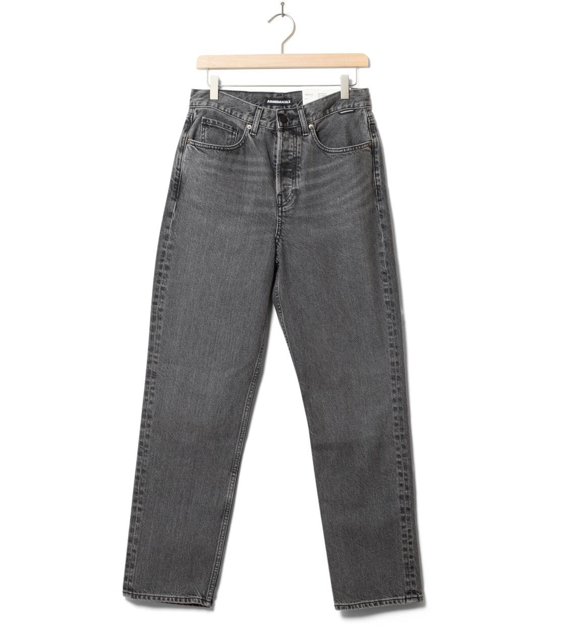 Armedangels W Jeans Aaikala High Straight grey soft ash