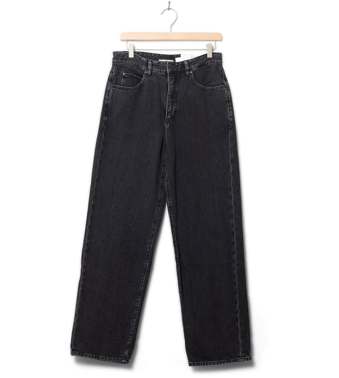 Armedangels W Jeans Haayi grey washed down black