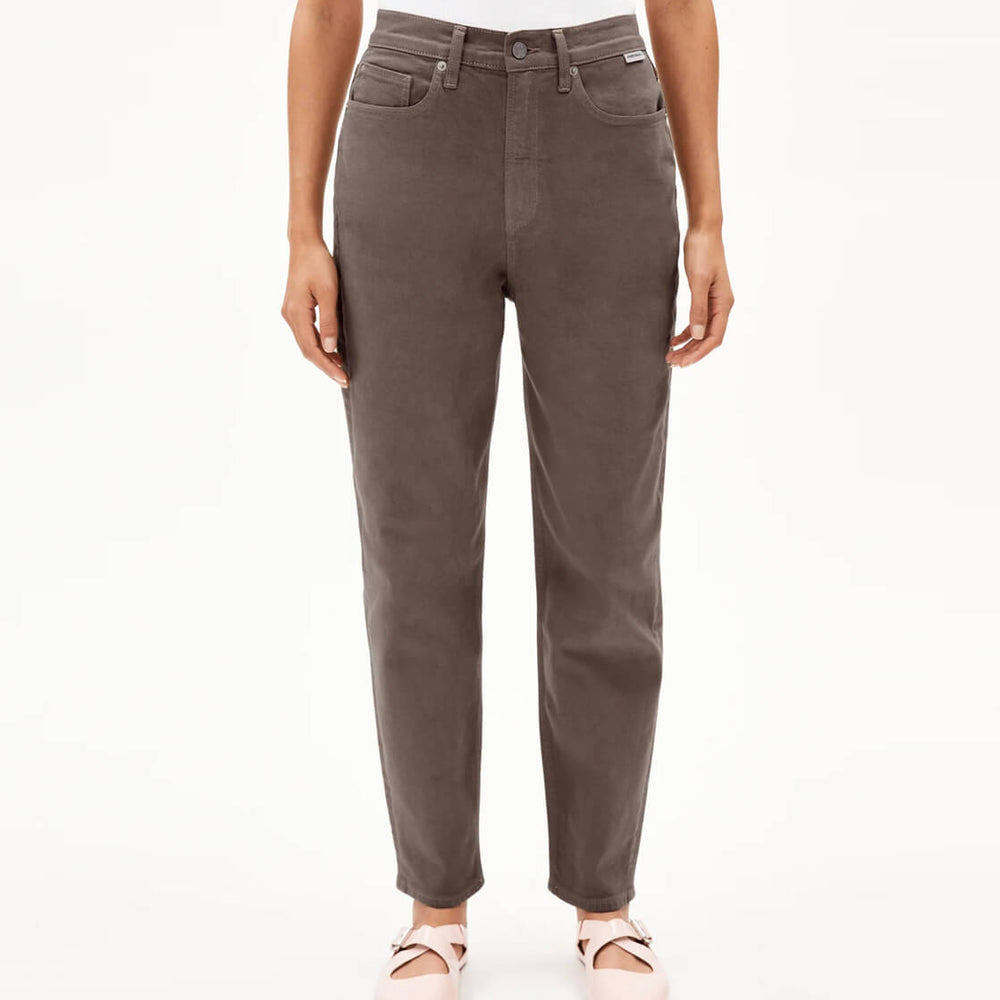 Armedangels W Jeans Mairaa brown walnut cream