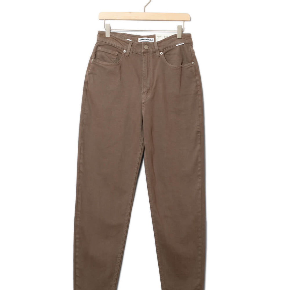 Armedangels W Jeans Mairaa brown walnut cream