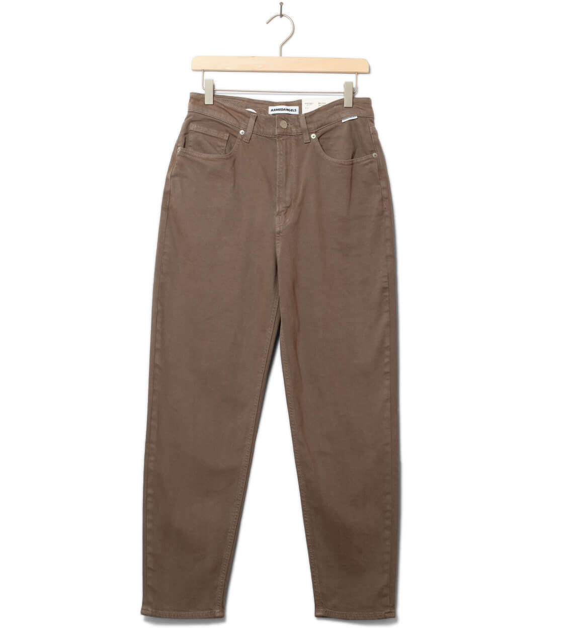 Armedangels W Jeans Mairaa brown walnut cream