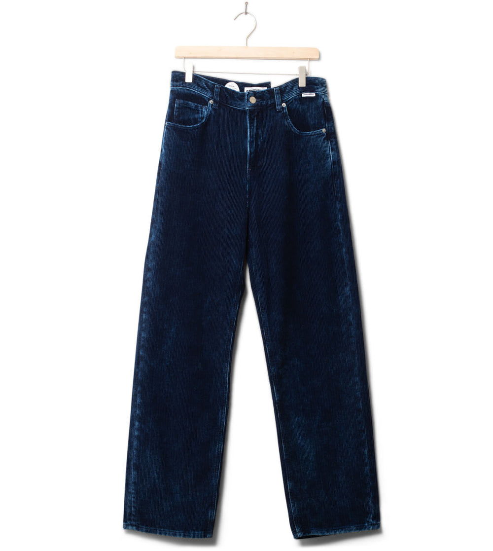 Armedangels W Pants Haayi Indigo Cord blue indigofera