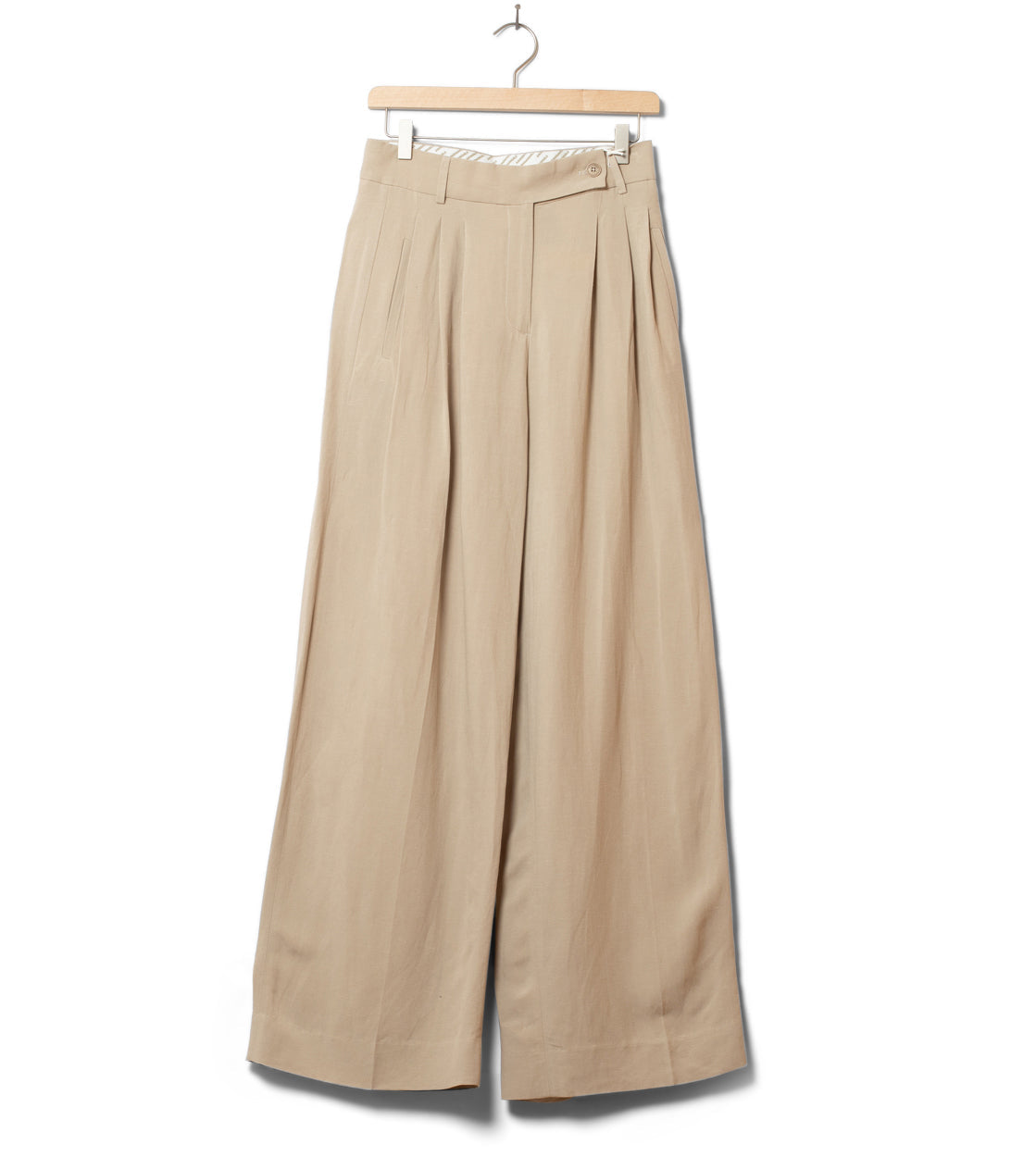 Armedangels W Pants Kaayua Linen beige sandstone