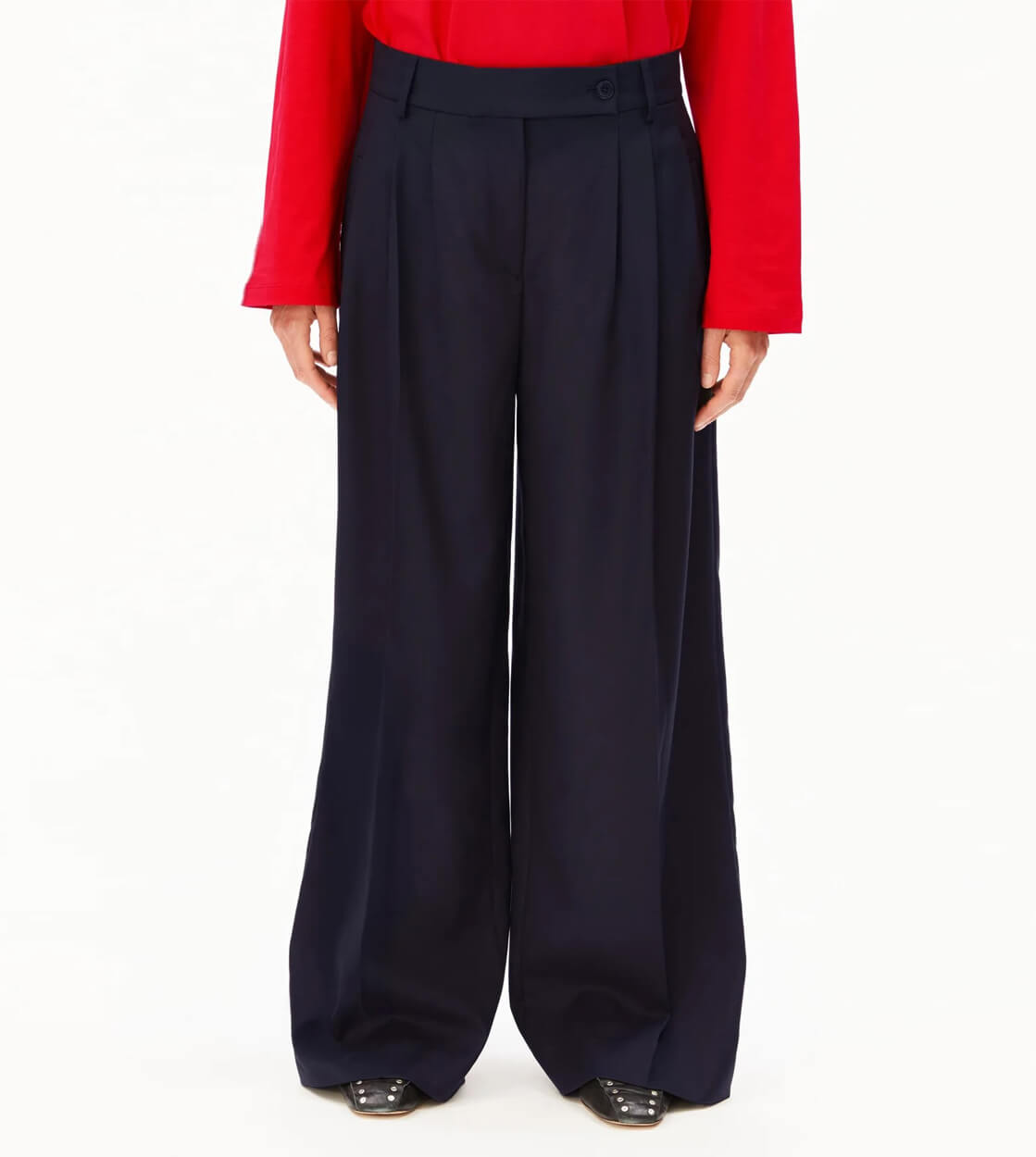 Armedangels W Pants Kaayua blue night sky
