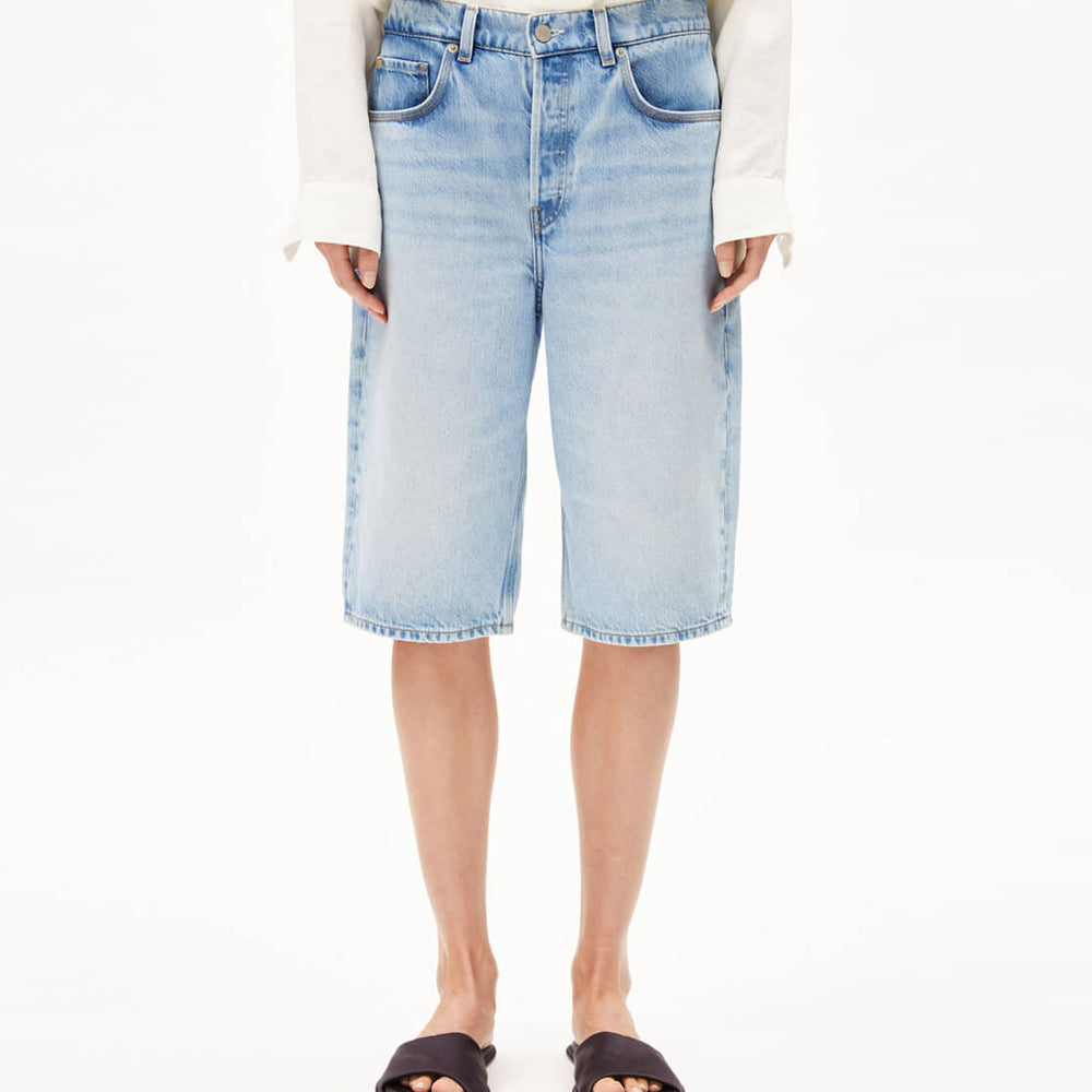 Armedangels W Shorts Daany blue atlas