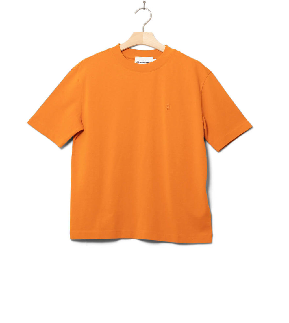 Armedangels W T-Shirt Tarjaa orange amberglow