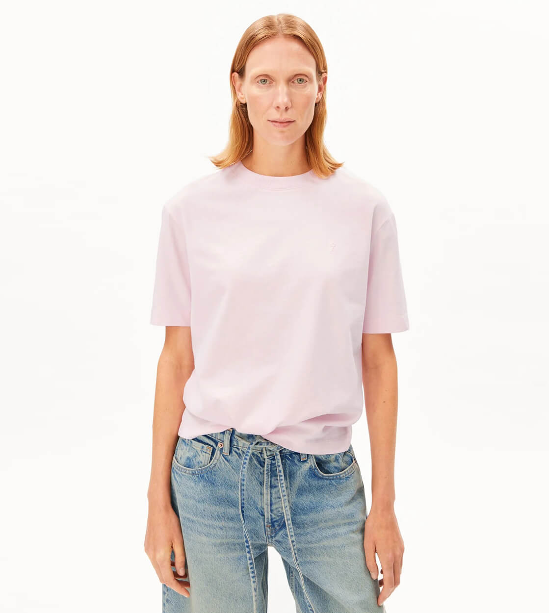 Armedangels W T-Shirt Tarjaa pink mist