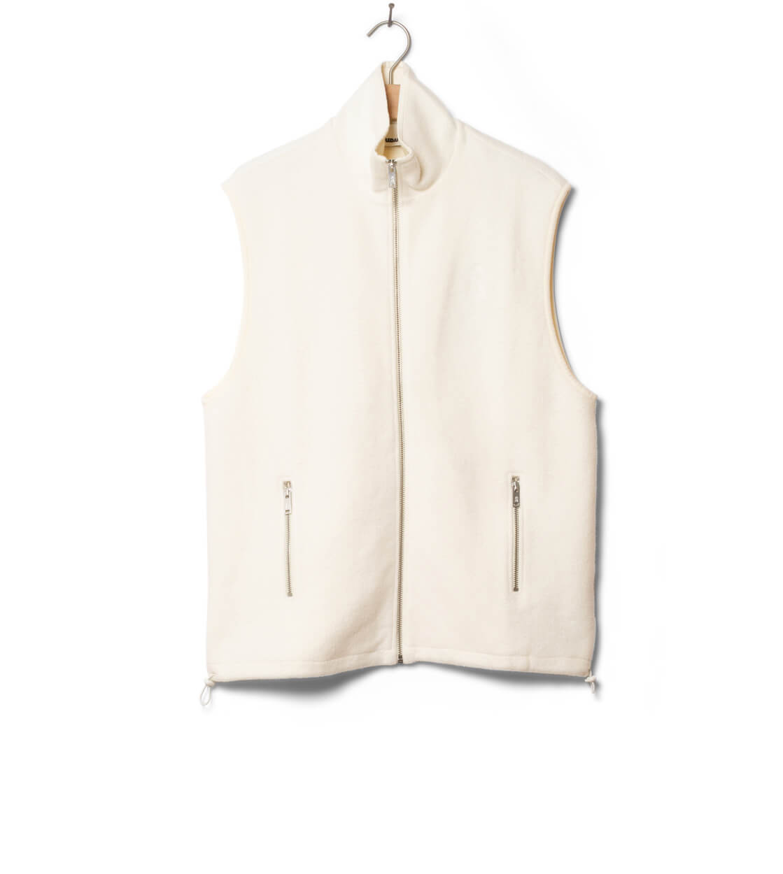 Armedangels W Vest Cotton Fleece beige oatmilk