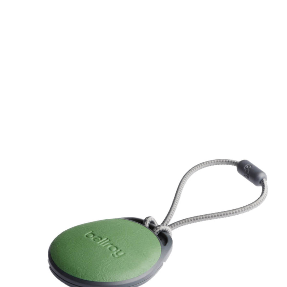 Bellroy AirTag Case Leather green ever