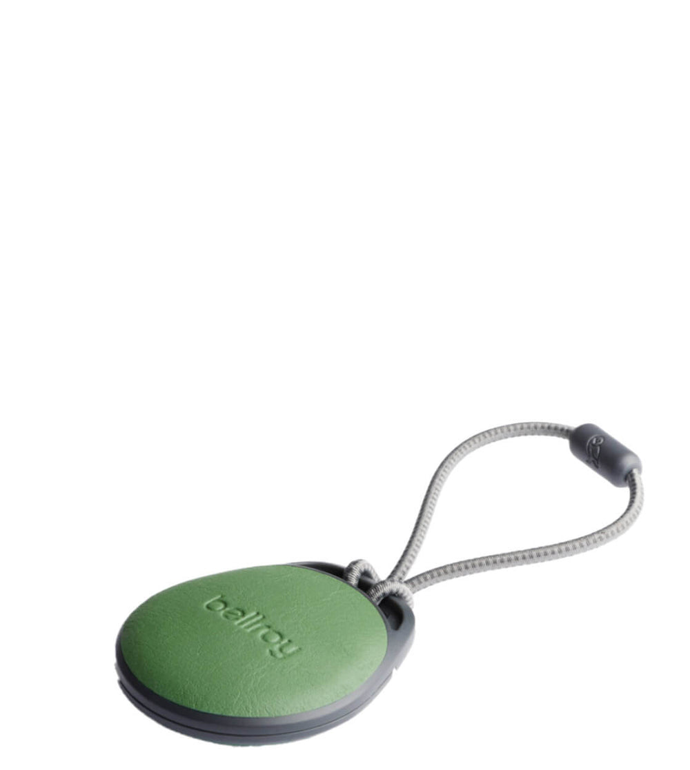 Bellroy AirTag Case Leather green ever