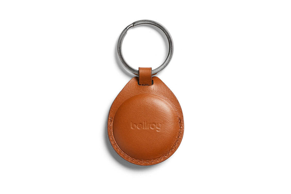 Bellroy AirTag Sleeve Leather brown terracotta