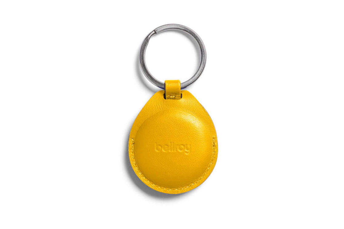 Bellroy AirTag Sleeve Leather yellow marigold