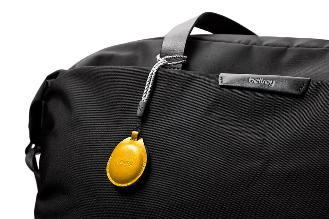Bellroy AirTag Sleeve Leather yellow marigold
