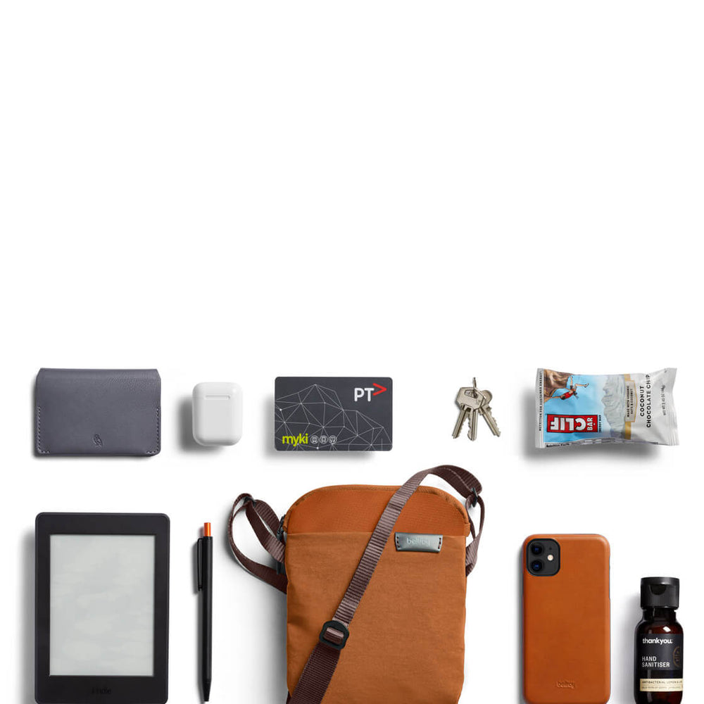 Bellroy Bag City Pouch brown bronze