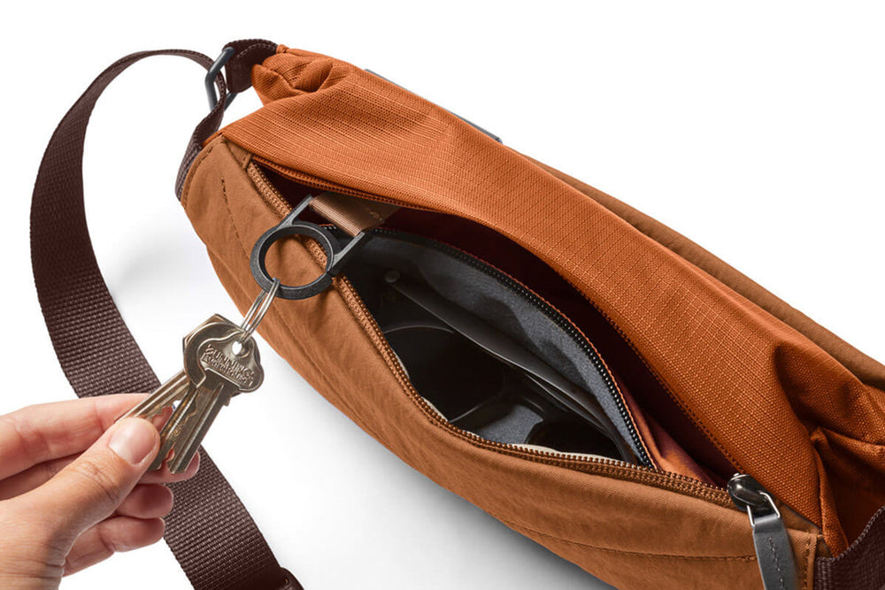 
                      
                        Bellroy Bag Sling Mini brown bronze
                      
                    