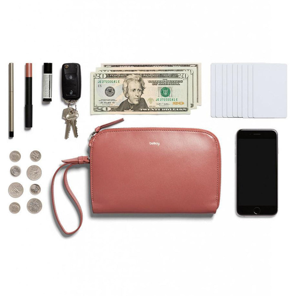 Bellroy Clutch pink deep blush