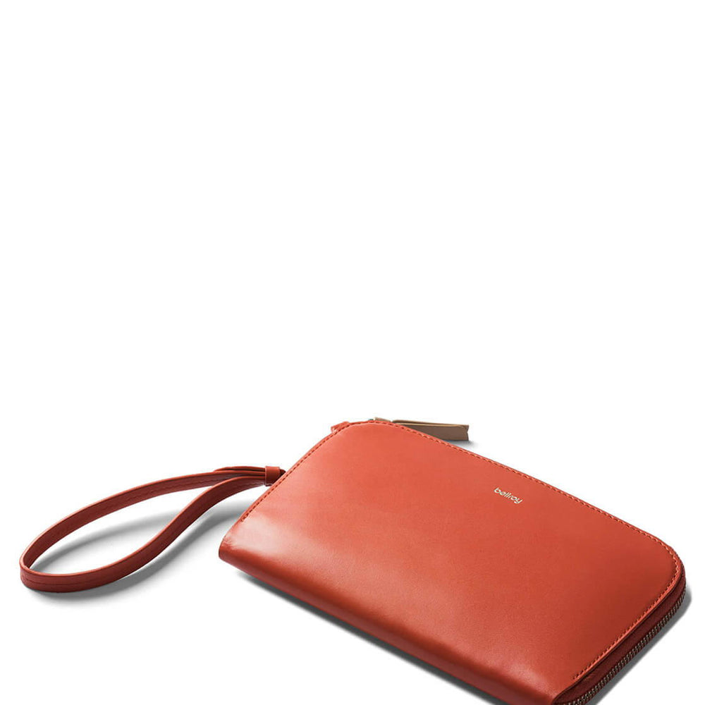 Bellroy Clutch red tangelo