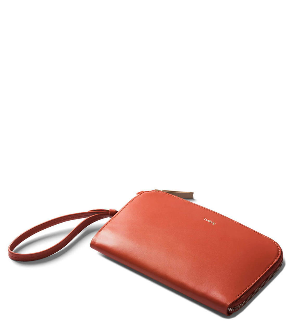 Bellroy Clutch red tangelo