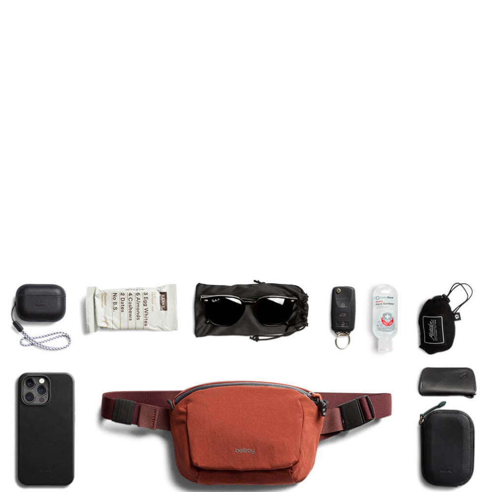 Bellroy Hip Pack Lite Belt red clay