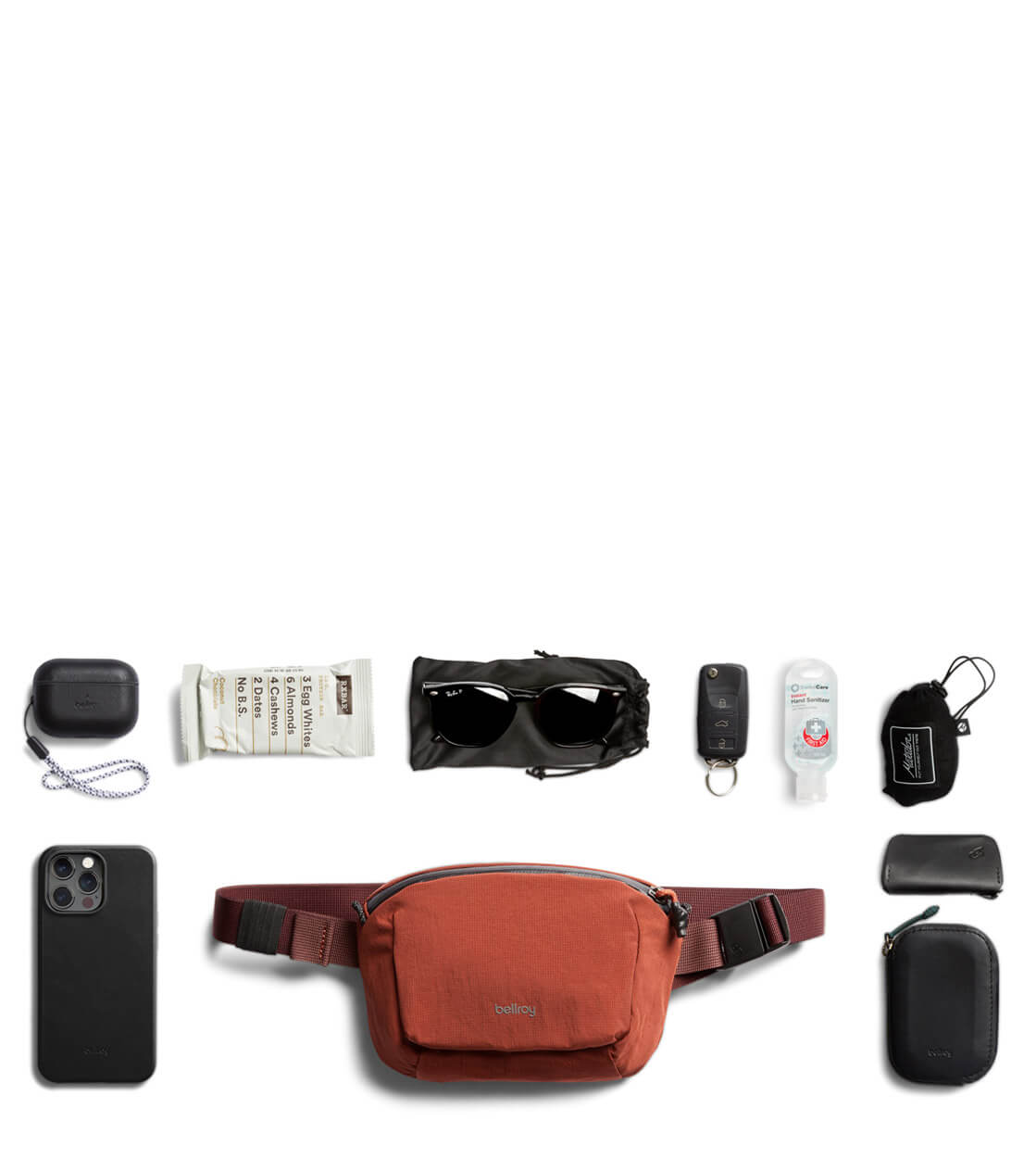 Bellroy Hip Pack Lite Belt red clay