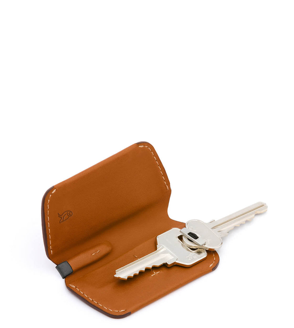 Bellroy Key Cover brown caramel