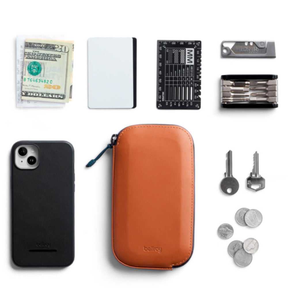 Bellroy Phone Pocket All-Conditions brown bronze