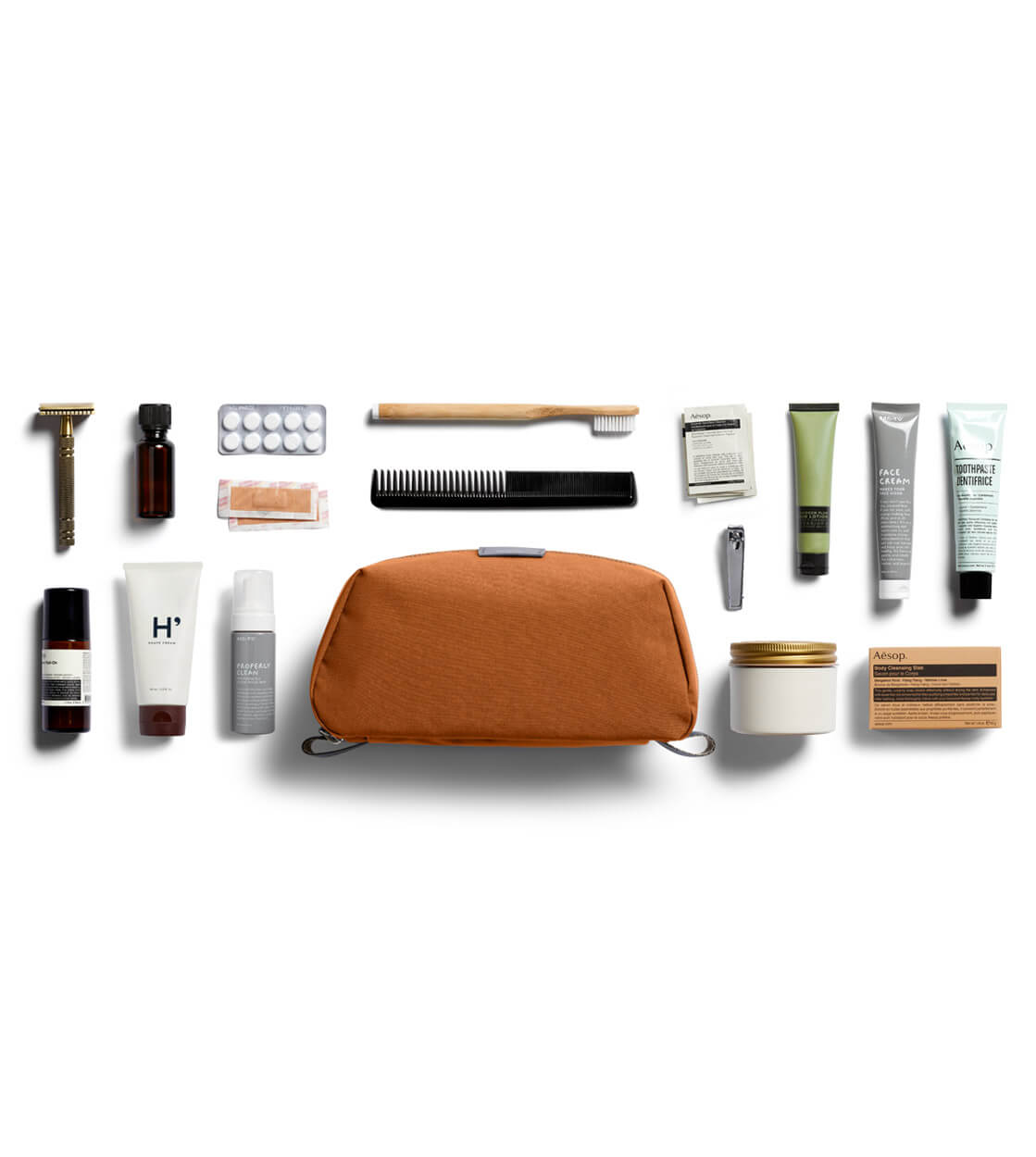 Bellroy Toiletry Kit Plus brown bronze