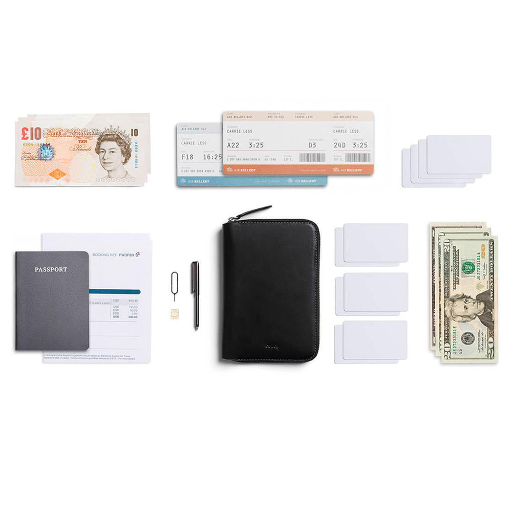 Bellroy Travel Folio RFID black