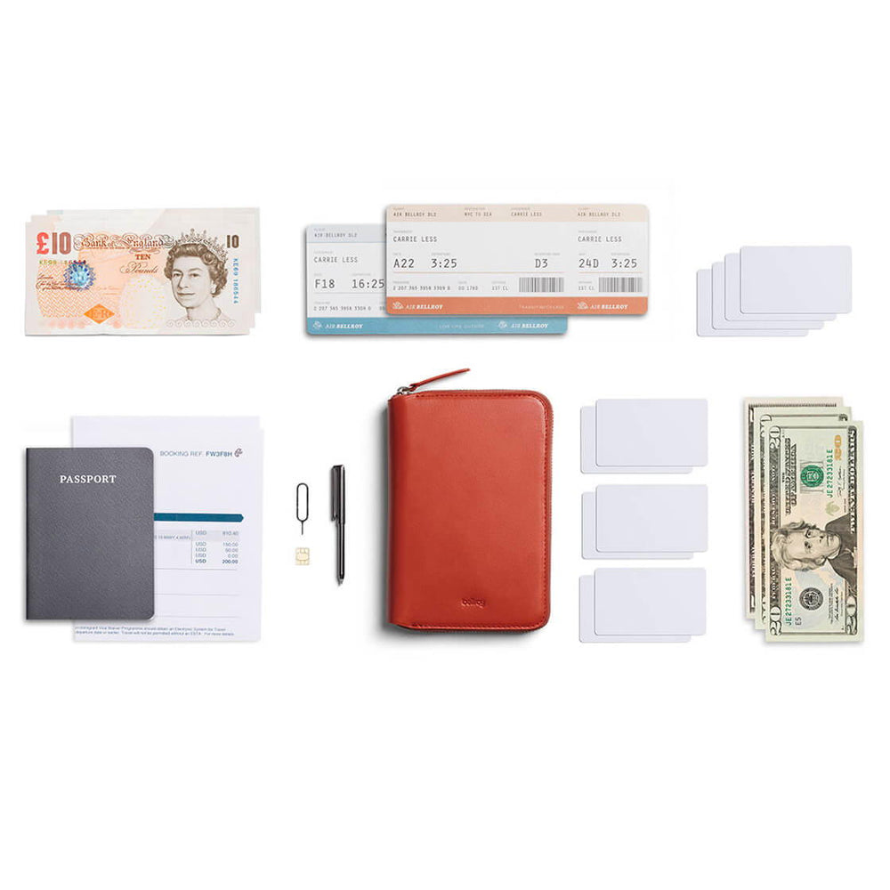 
                      
                        Bellroy Travel Folio RFID red tangelo
                      
                    
