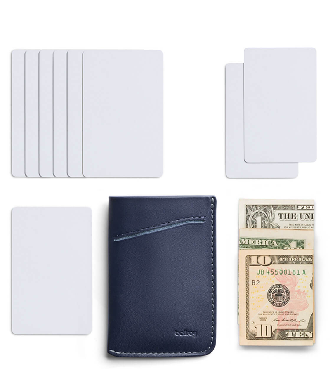 Bellroy Wallet Card Sleeve II blue navy