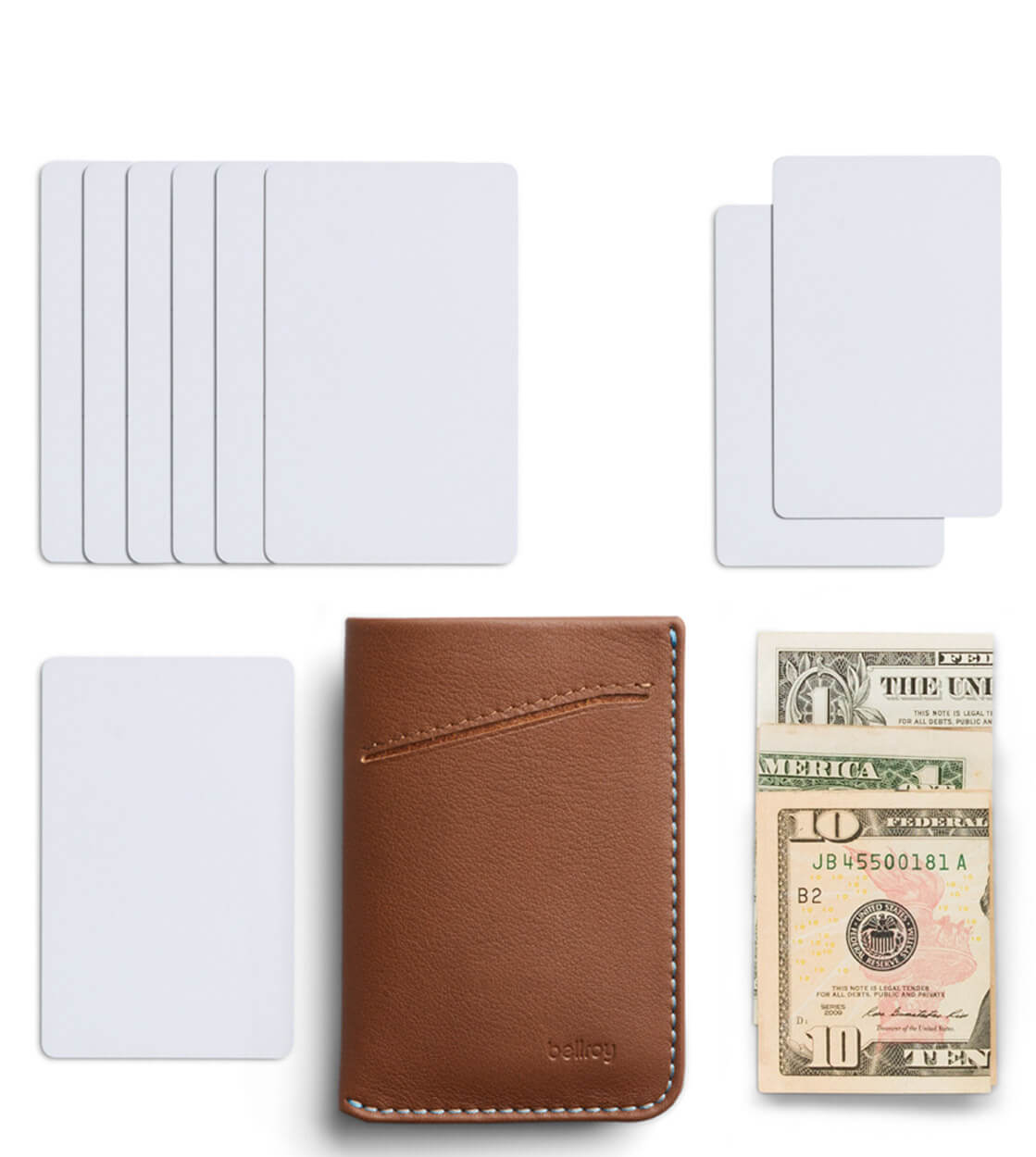 Bellroy Wallet Card Sleeve II brown hazelnut