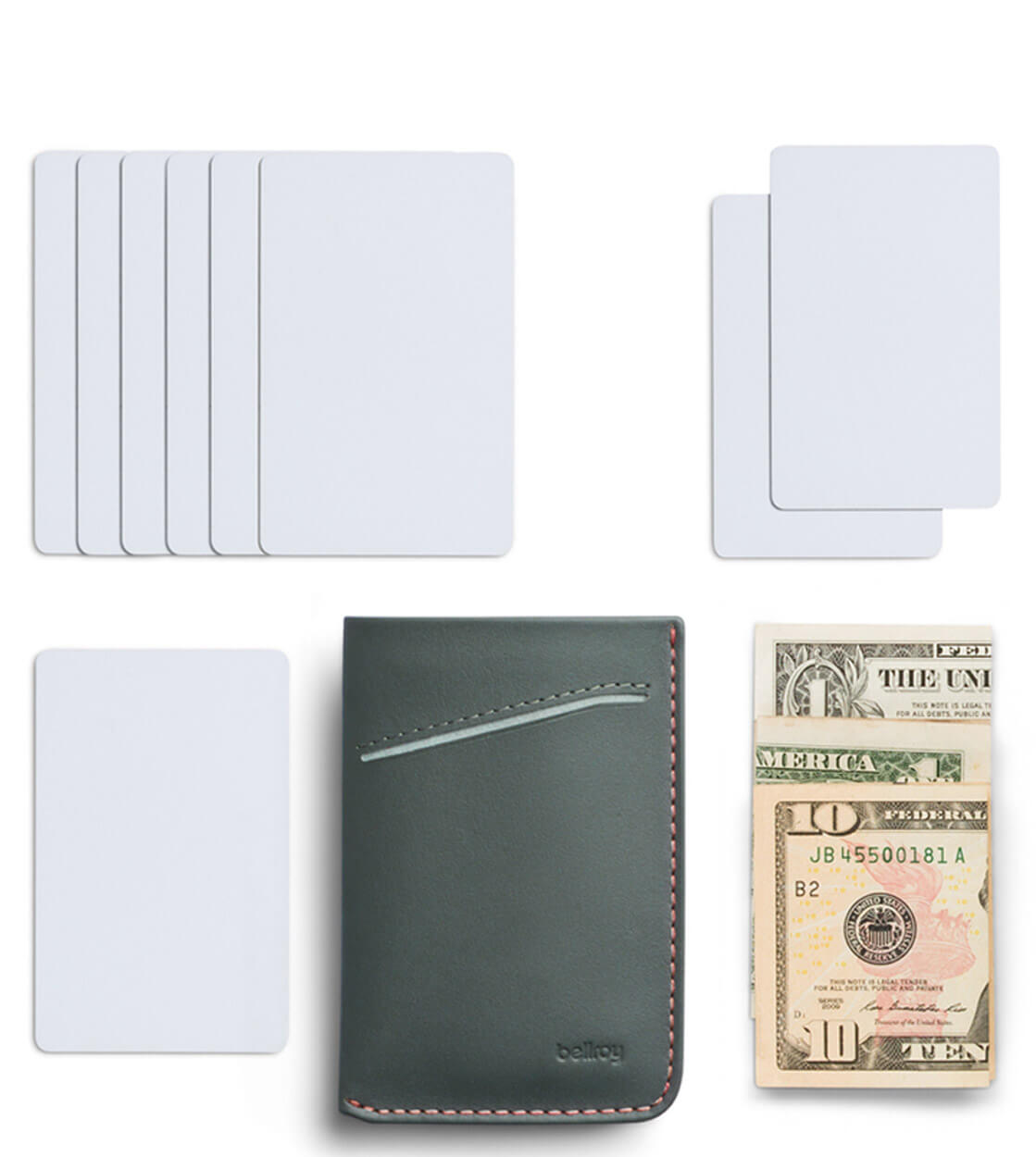 Bellroy Wallet Card Sleeve II grey everglade