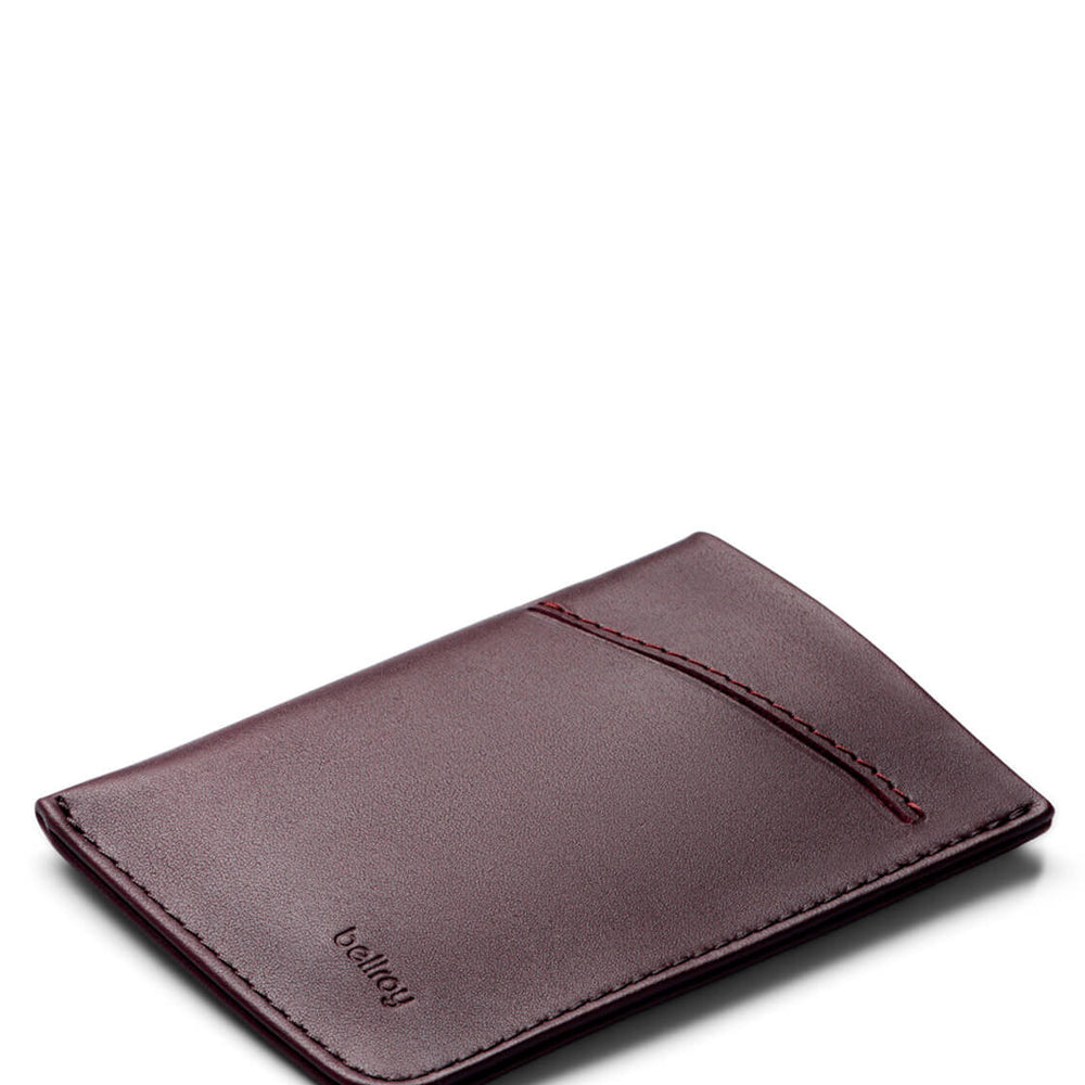 Bellroy Wallet Card Sleeve II red deep plum