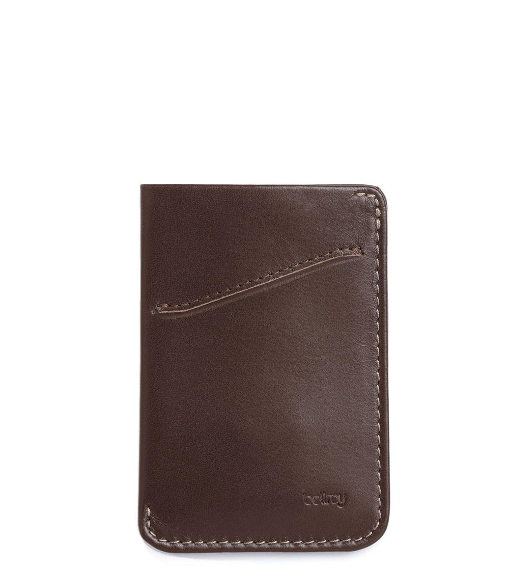 Bellroy Wallet Card Sleeve brown java