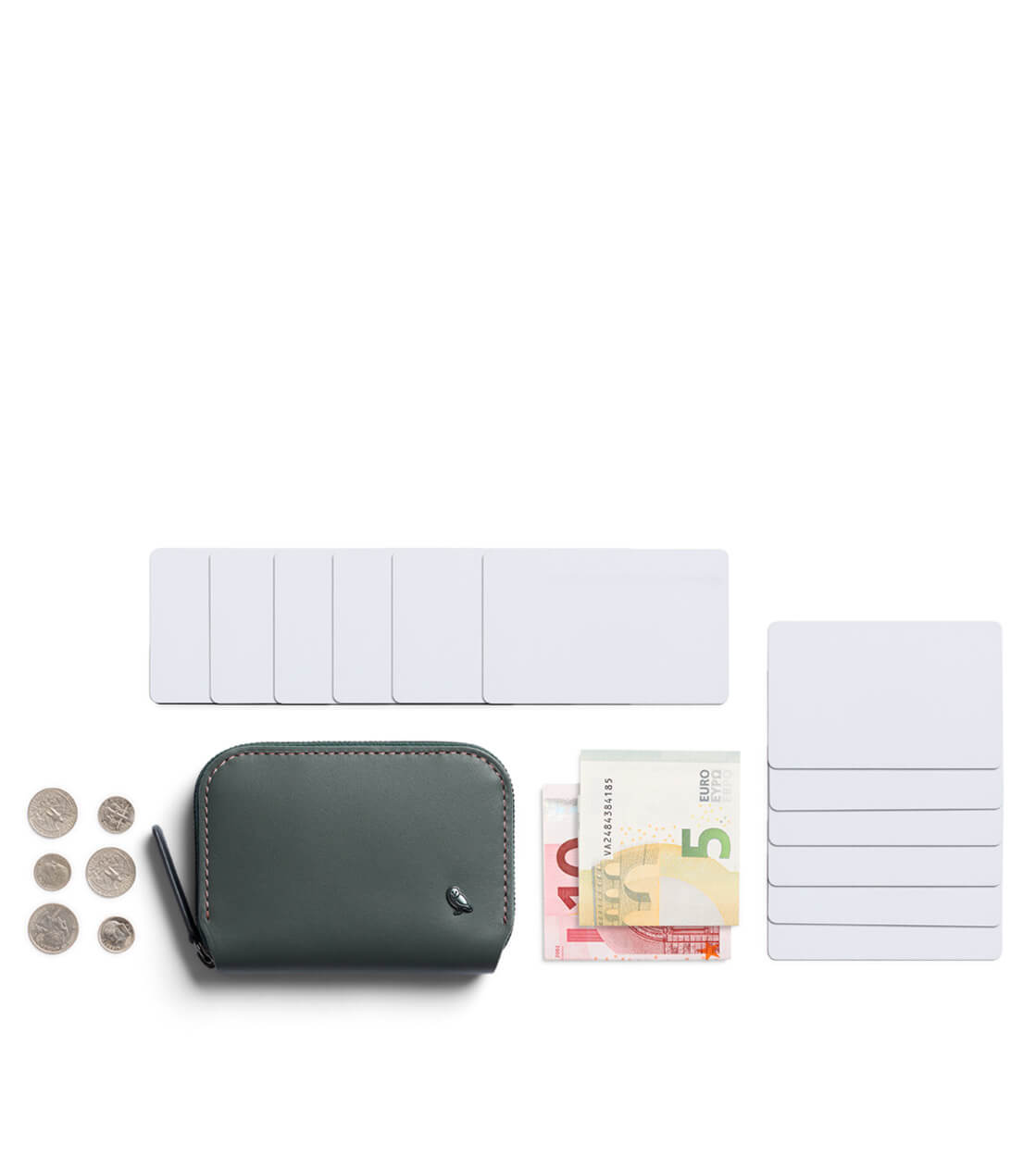 Bellroy Wallet Folio Mini grey everglade