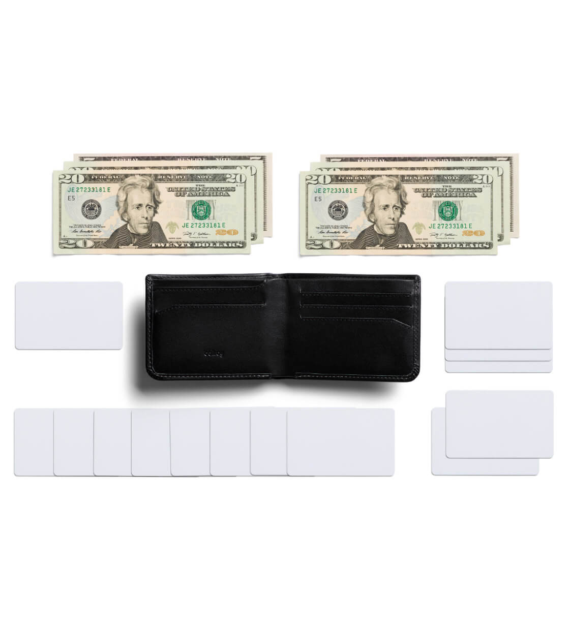 Bellroy Wallet Hide and Seek LO RFID black