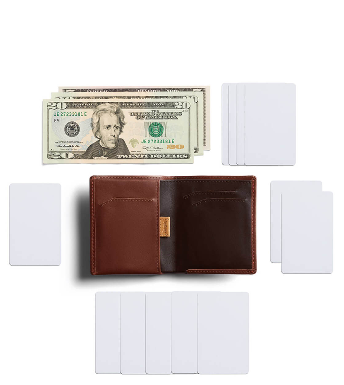 Bellroy Wallet Note Sleeve II RFID brown cocoa