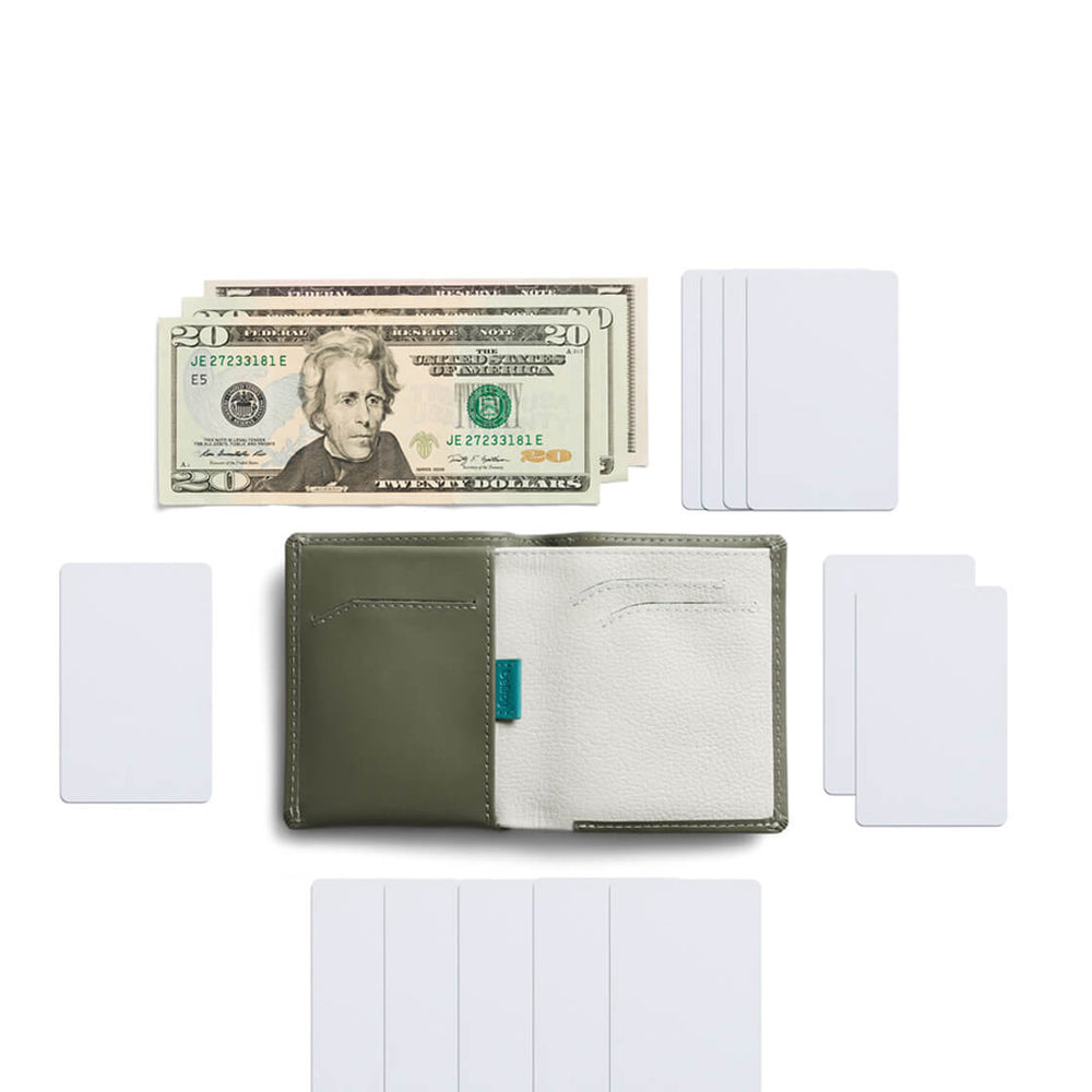 Bellroy Wallet Note Sleeve II RFID green willow