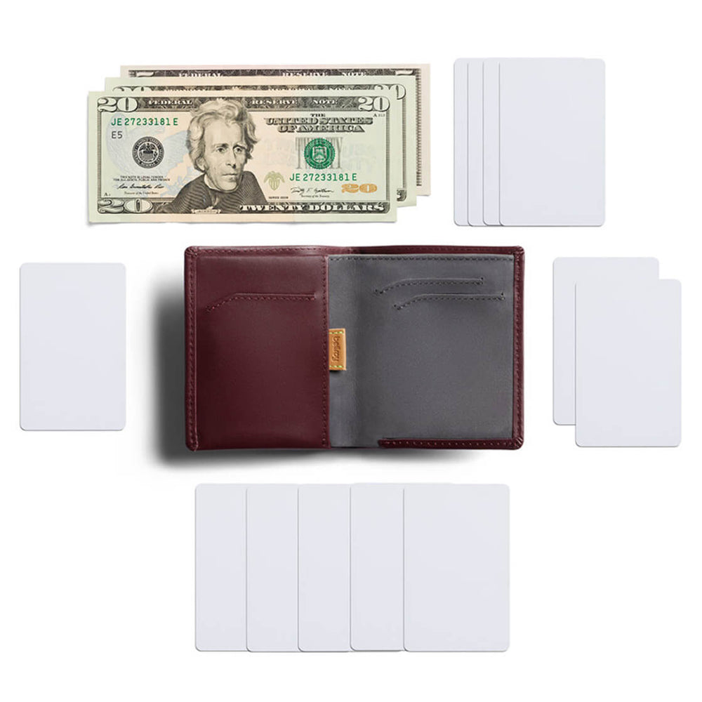
                      
                        Bellroy Wallet Note Sleeve II RFID red wine
                      
                    