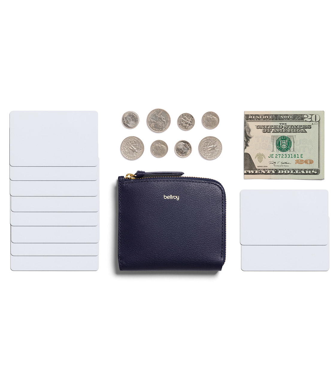 Bellroy Wallet Pocket Mini blue navy