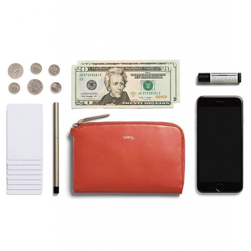 Bellroy Wallet Pocket red tangelo