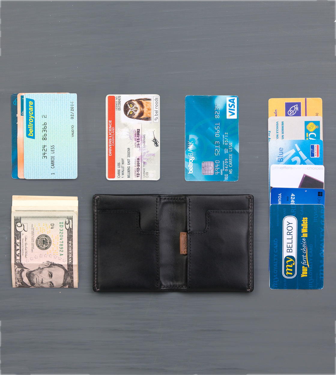 Bellroy Wallet Slim Sleeve black